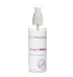 Lubrikační gely Intimfitness - INTIMFITNESS SEXGEL LUBRIKAČNÍ GEL NEUTRAL 100 ML