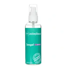Lubrikační gely Intimfitness - INTIMFITNESS SEXGEL PREMIUM SILIKONOVÝ LUBRIKAČNÍ OLEJ 100 ML