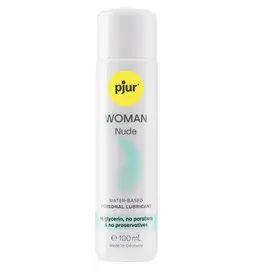 Lubrikační gely na vodní bázi - Pjur Woman Nude lubrikační gel 100 ml