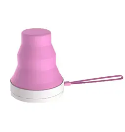 Péče o intimní pomůcky - IntimFitness UVC LED sterilizátor na menstruační kalíšky skládací růžový