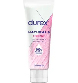 Lubrikační gely Intimfitness - DUREX Naturals Sensitive intimní gel 100 ml