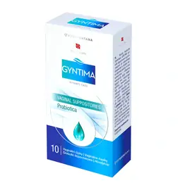 Intimní hygiena - Gyntima vaginální čípky Probiotica 10 ks