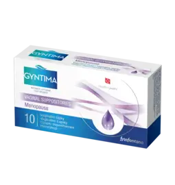 Intimní hygiena - Gyntima vaginální čípky Menopausa 10 ks