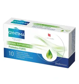 Intimní hygiena - Gyntima vaginální čípky Probiotica FORTE 10 ks
