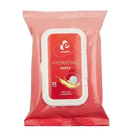 Hybridní lubrikační gely - EasyGlide Hydratační vlhčené ubrousky 25 ks