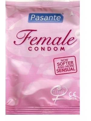 Ženské kondomy a pesary - Pasante Female kondom bez latexu 1 ks - pasanteFemaleBezlatexu-1ks