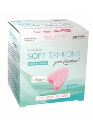 Menstruační kalíšky Intimfitness - Joydivision Soft pěnový tampon Normal 3 ks - sf12200