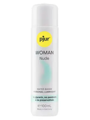 Lubrikační gely na vodní bázi - Pjur Woman Nude lubrikační gel 100 ml - 6122350000