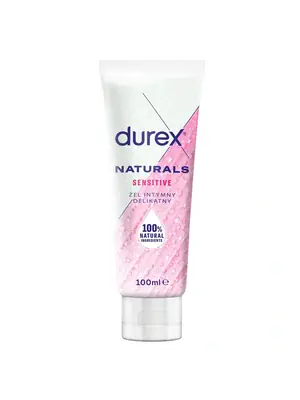 Lubrikační gely Intimfitness - DUREX Naturals Sensitive intimní gel 100 ml - 3273784