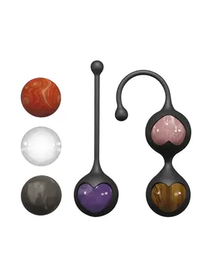 Venušiny kuličky Intimfitness - Adrien Lastic Harmony Stones vaginální kuličky - cx40879