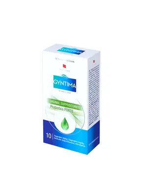 Intimní hygiena - Gyntima vaginální čípky Probiotica FORTE 10 ks - hp5454518