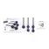 Venušiny kuličky a vajíčka - Love to Love Perf´fit kit kegelovy kuličky - modré - lp6032657